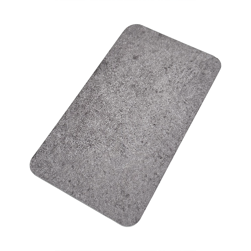 Frosted granite weather resistant spc wall panel for outdoor 2/3/4mm