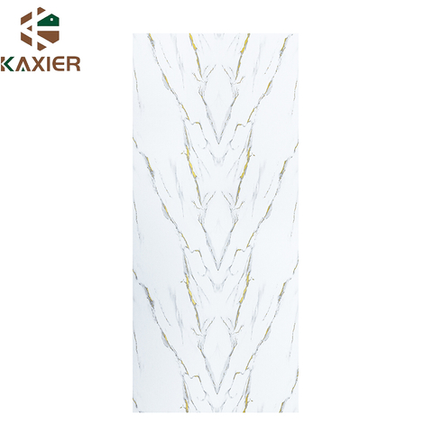 High Glossy Spc Wall Panel Uv Board for Indoor Decoration Pvc Marble Board Wholesale