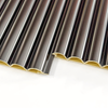  Easy Installation Metallic WPC Fluted Panel Supplier for Indoor 3m