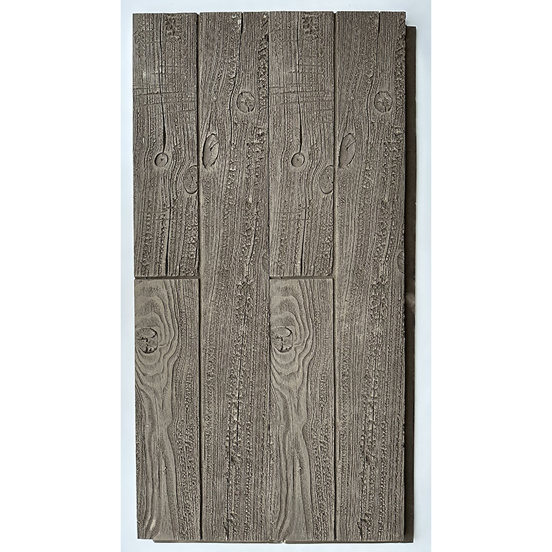 PU Sea Rotten Wood Decorative Wall Panel Polyurethane Wood 1200*600*20mm