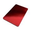 Red mirror wpc wall panel