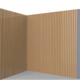 wpc fluted panel for wall