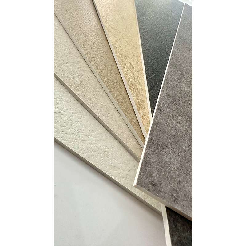 Outdoor waterproof rough granite embossed SPC Panels 3mm white color