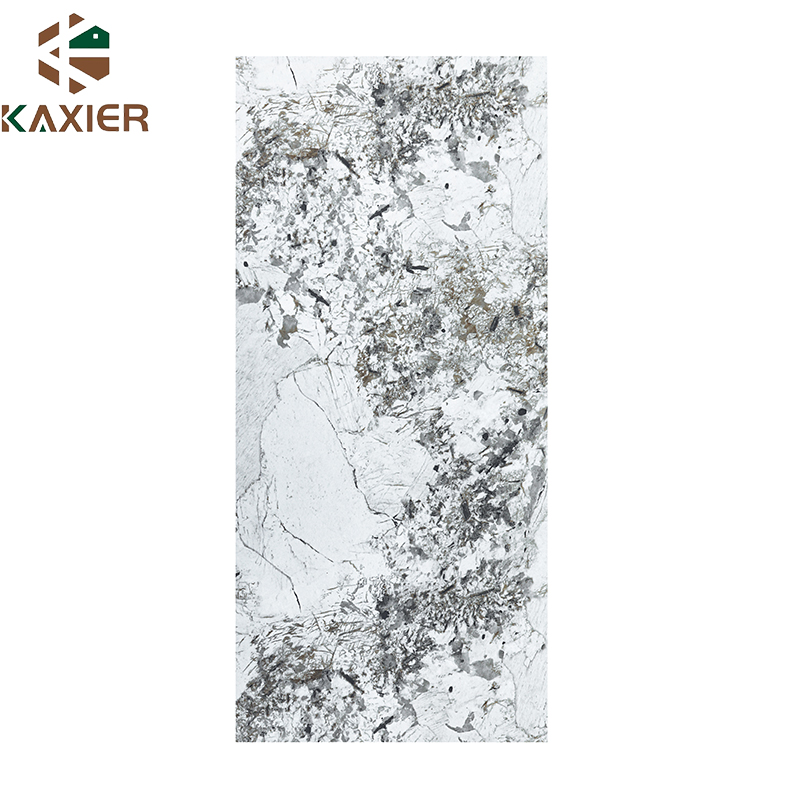 High Glossy Spc Wall Panel Uv Board for Indoor Decoration Pvc Marble Board Wholesale