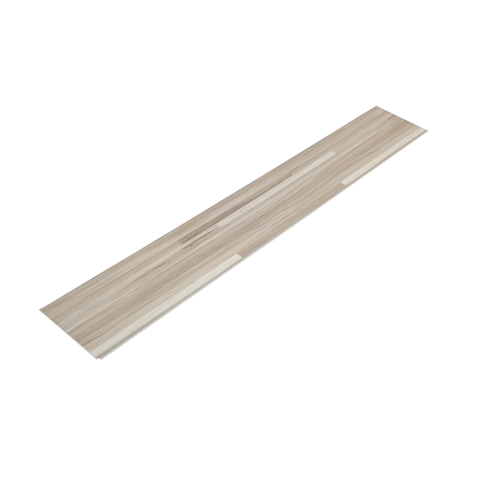 Waterproof Off-white 1220*181mm Spc Flooring with Click for Home 