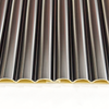  Easy Installation Metallic WPC Fluted Panel Supplier for Indoor 3m