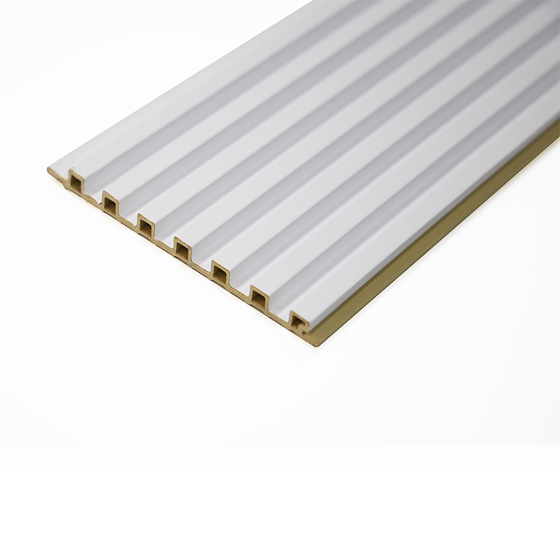 WPC Fluted Wall Panel Wpc Panel Supplier 3000mm Waterproof Durable