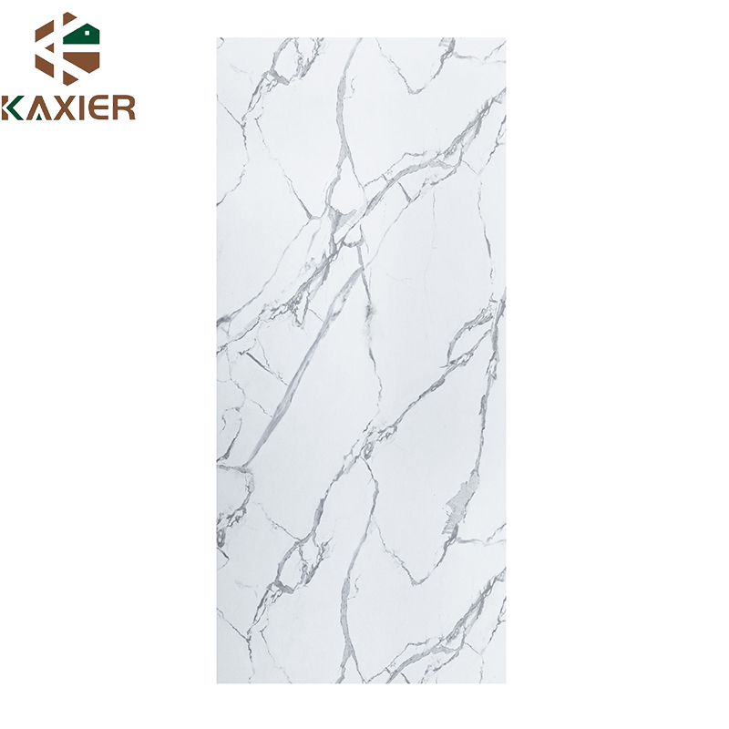 High Glossy Spc Wall Panel Uv Board for Indoor Decoration Pvc Marble Board Wholesale