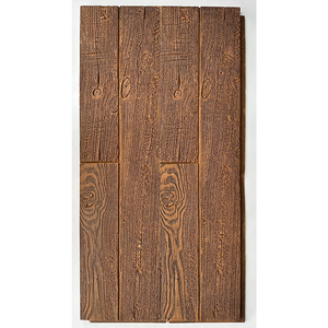 PU Sea Rotten Wood Decorative Wall Panel Polyurethane Wood 1200*600*20mm