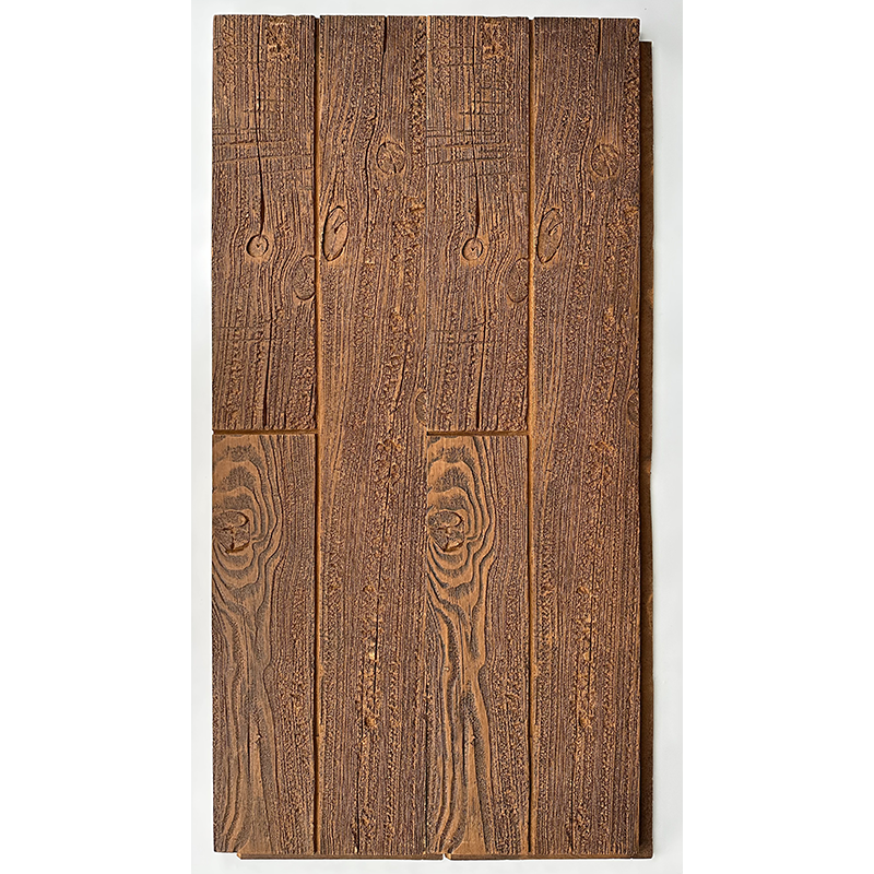 PU Sea Rotten Wood Decorative Wall Panel Polyurethane Wood 1200*600*20mm