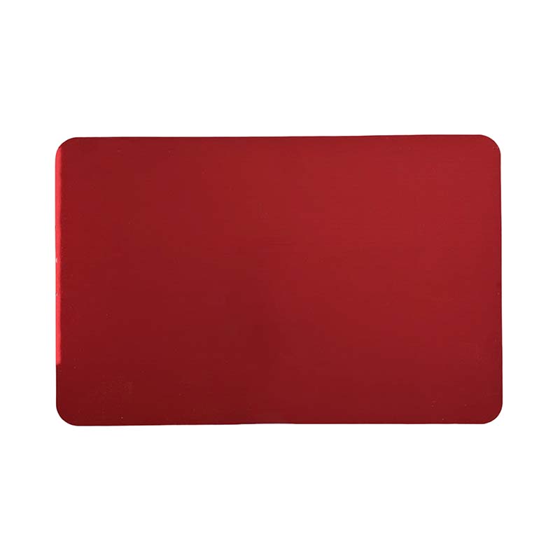 Red mirror pvc wall panel
